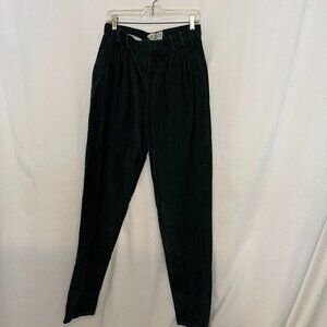 Tall Girl Vintage Green Corduroy Trousers